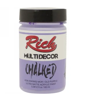 Rich Multi Decor Chalked Akrilik Boya 100 cc. 4536 ESKİMİŞ MOR