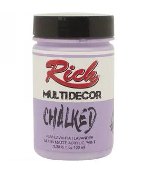 Rich Multi Decor Chalked Akrilik Boya 100 cc. 4538 LAVANTA