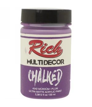 Rich Multi Decor Chalked Akrilik Boya 100 cc. 4542 MÜRDÜM