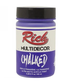 Rich Multi Decor Chalked Akrilik Boya 100 cc. 4556 ULTRAMARINE