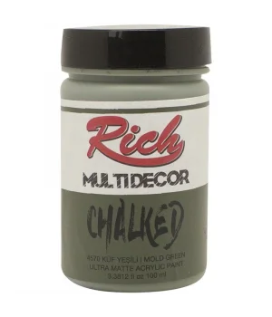Rich Multi Decor Chalked Akrilik Boya 100 cc. 4570 KÜF YEŞİLİ