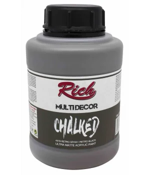 Rich Multi Decor Chalked Akrilik Boya 1750 gr. 4578 RETRO SİYAH