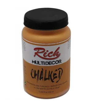 Rich Multi Decor Chalked Akrilik Boya 250 cc. 4518 BARCELONA TURUNCU