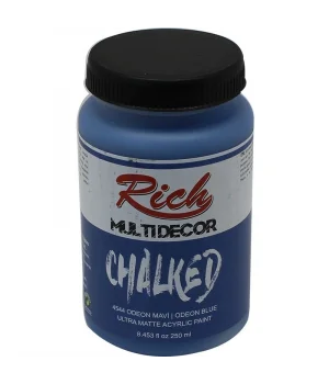 Rich Multi Decor Chalked Akrilik Boya 250 cc. 4544 ODEON MAVİ