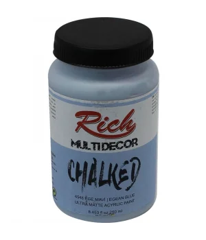 Rich Multi Decor Chalked Akrilik Boya 250 cc. 4548 EGE MAVİ