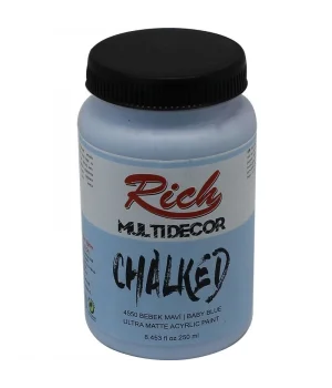 Rich Multi Decor Chalked Akrilik Boya 250 cc. 4550 BEBEK MAVİ