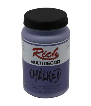 Rich Multi Decor Chalked Akrilik Boya 250 cc. 4554 VENEDİK MAVİ