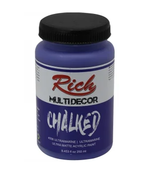 Rich Multi Decor Chalked Akrilik Boya 250 cc. 4556 ULTRAMARINE