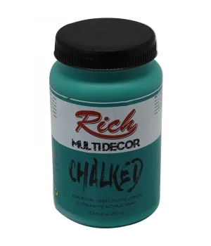 Rich Multi Decor Chalked Akrilik Boya 250 cc. 4566 ROYAL YEŞİL
