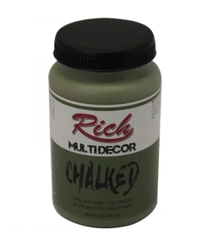 Rich Multi Decor Chalked Akrilik Boya 250 cc. 4568 YAĞ YEŞİLİ