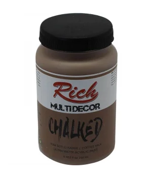 Rich Multi Decor Chalked Akrilik Boya 250 cc. 4584 SÜTLÜ KAHVE