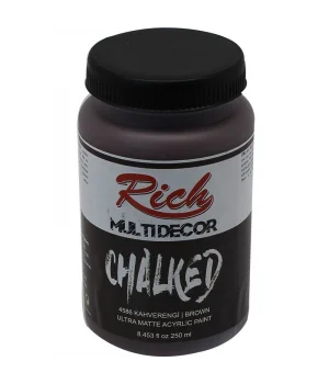 Rich Multi Decor Chalked Akrilik Boya 250 cc. 4586 KAHVERENGİ