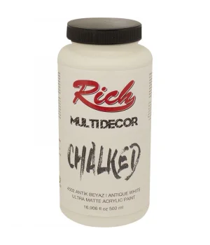Rich Multi Decor Chalked Akrilik Boya 500 cc. 4502 ANTİK BEYAZ