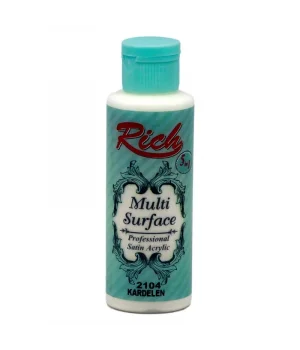Rich Multi Surface Her Yüzey İçin Akrilik Boya 120 cc. 2104 KARDELEN