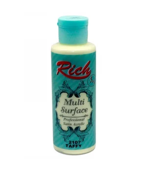 Rich Multi Surface Her Yüzey İçin Akrilik Boya 120 cc. 2107 TAFFY