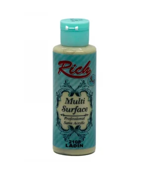 Rich Multi Surface Her Yüzey İçin Akrilik Boya 120 cc. 2108 LADİN