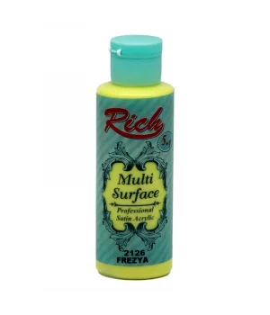 Rich Multi Surface Her Yüzey İçin Akrilik Boya 120 cc. 2126 FREZYA