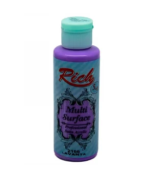 Rich Multi Surface Her Yüzey İçin Akrilik Boya 120 cc. 2166 LAVANTA