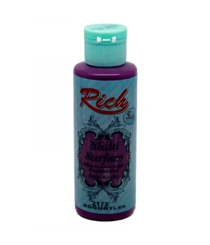 Rich Multi Surface Her Yüzey İçin Akrilik Boya 120 cc. 2172 BÖĞÜRTLEN
