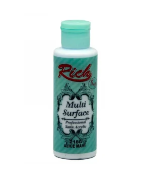 Rich Multi Surface Her Yüzey İçin Akrilik Boya 120 cc. 2180 ALICE MAVİ