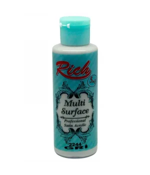 Rich Multi Surface Her Yüzey İçin Akrilik Boya 120 cc. 2244 GRİ