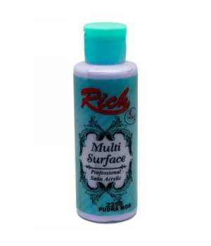 Rich Multi Surface Her Yüzey İçin Akrilik Boya 120 cc. 2258 PUDRA MOR