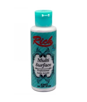 Rich Multi Surface Her Yüzey İçin Akrilik Boya 120 cc. 2262 ISLAK KUM
