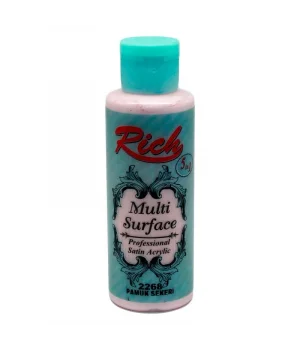 Rich Multi Surface Her Yüzey İçin Akrilik Boya 120 cc. 2268 PAMUK ŞEKERİ