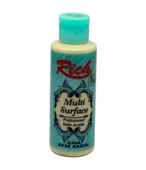 Rich Multi Surface Her Yüzey İçin Akrilik Boya 120 cc. 2304 KESE KAĞIDI