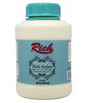 Rich Multi Surface Her Yüzey İçin Akrilik Boya 1750 gr. 2105 KEMİK