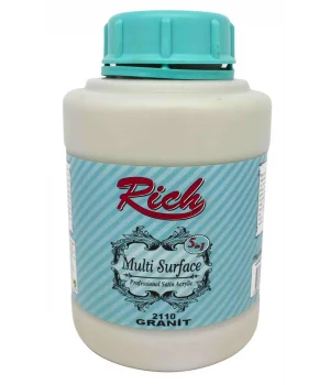Rich Multi Surface Her Yüzey İçin Akrilik Boya 1750 gr. 2110 GRANİT