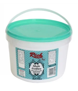 Rich Multi Surface Her Yüzey İçin Akrilik Boya 2500 ml. 2100 BEYAZ