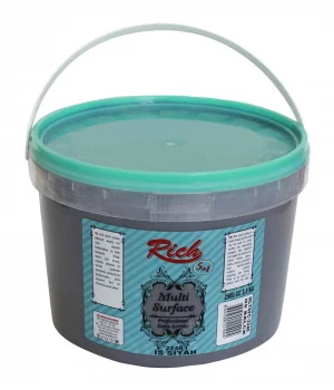 Rich Multi Surface Her Yüzey İçin Akrilik Boya 2500 ml. 2240 İS SİYAHI