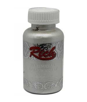 Rich Multi Surface Titanium Metalik Boya 200 cc. 2500 İNCİ