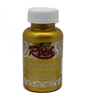 Rich Multi Surface Titanium Metalik Boya 200 cc. 2522 SOM ALTIN