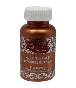 Rich Multi Surface Titanium Metalik Boya 200 cc. 2534 BAKIR