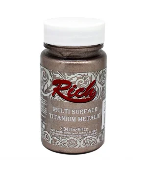 Rich Multi Surface Titanium Metalik Boya 90 cc. 2510 LATTE