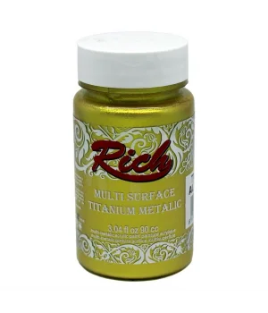 Rich Multi Surface Titanium Metalik Boya 90 cc. 2520 RICH GOLD