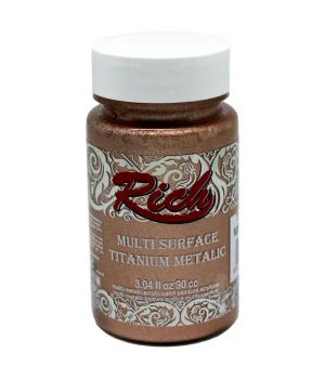 Rich Multi Surface Titanium Metalik Boya 90 cc. 2530 PUDRA PEMBE