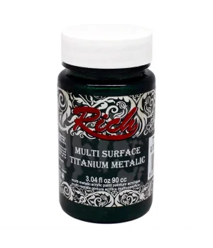 Rich Multi Surface Titanium Metalik Boya 90 cc. 2554 ANTİK YEŞİL