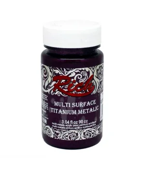 Rich Multi Surface Titanium Metalik Boya 90 cc. 2560 ANTİK MÜRDÜM