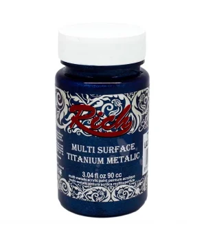 Rich Multi Surface Titanium Metalik Boya 90 cc. 2568 LACİVERT
