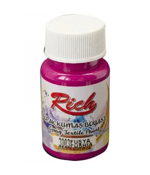Rich Opak Kumaş Boyası 50 cc. 3003 FUŞYA