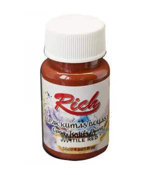 Rich Opak Kumaş Boyası 50 cc. 3004 KİREMİT