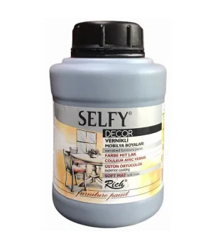 Rich Selfy Decor Vernikli Boya 1250 cc 12868 İTALYAN GRİ