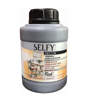Rich Selfy Decor Vernikli Boya 1250 cc 12870 ROYAL GRİ
