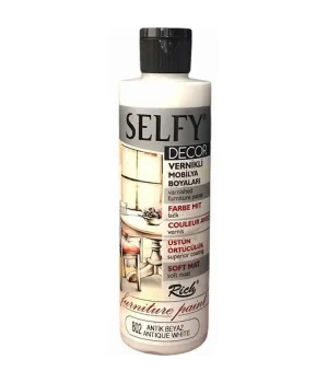 Rich Selfy Decor Vernikli Boya 240 cc. 802 ANTİK BEYAZ