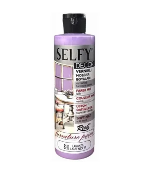 Rich Selfy Decor Vernikli Boya 240 cc 820 LAVANTA