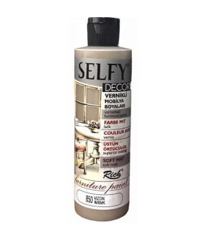 Rich Selfy Decor Vernikli Boya 240 cc 850 VİZON