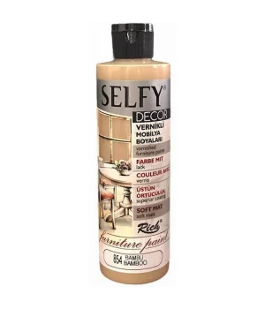 Rich Selfy Decor Vernikli Boya 240 cc 854 BAMBU